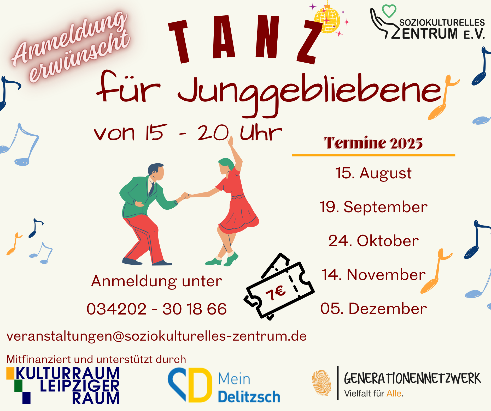 Tanz für Junggebliebene