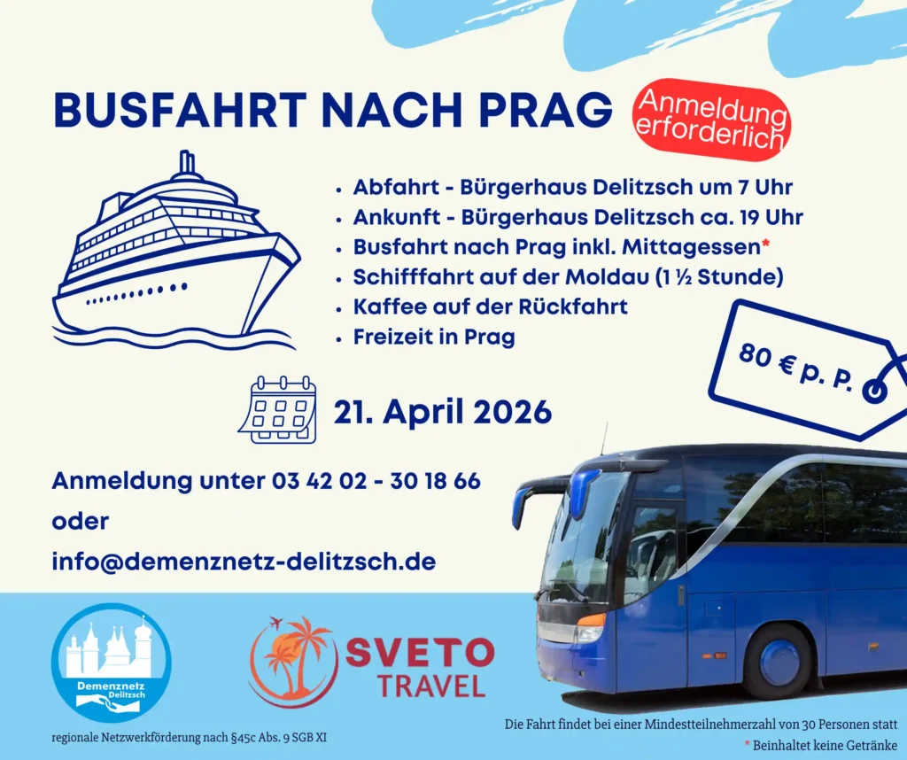 Busfahrt nach Prag