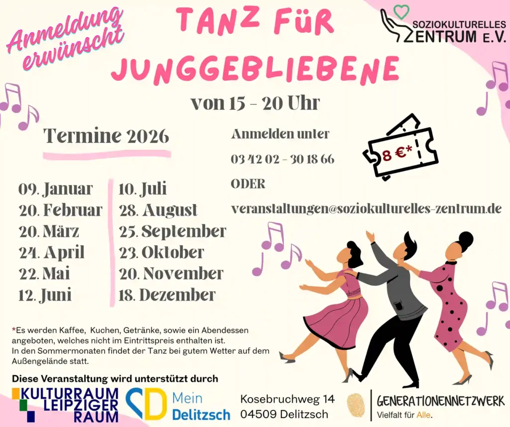 Tanz für Junggebliebene