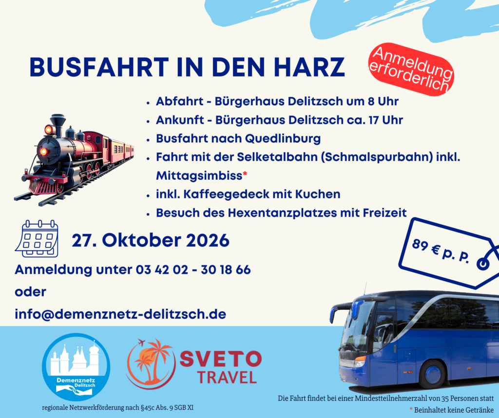 Busfahrt in den Harz