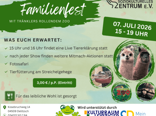 Familienfest Flyer